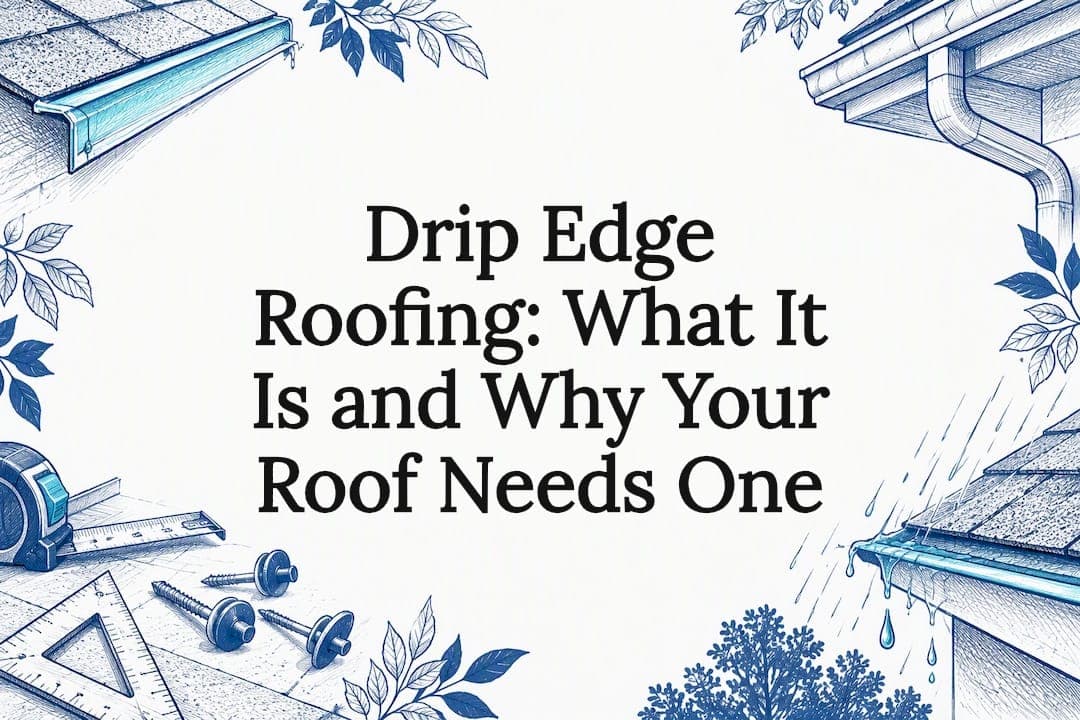 Drip Edge Roofing: What It Is and Why Your Roof Needs One