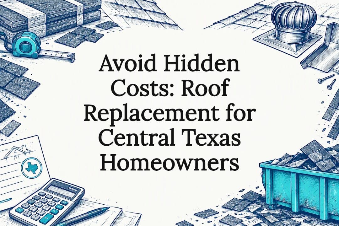 Avoid Hidden Costs: Roof Replacement for Central Texas Homeowners