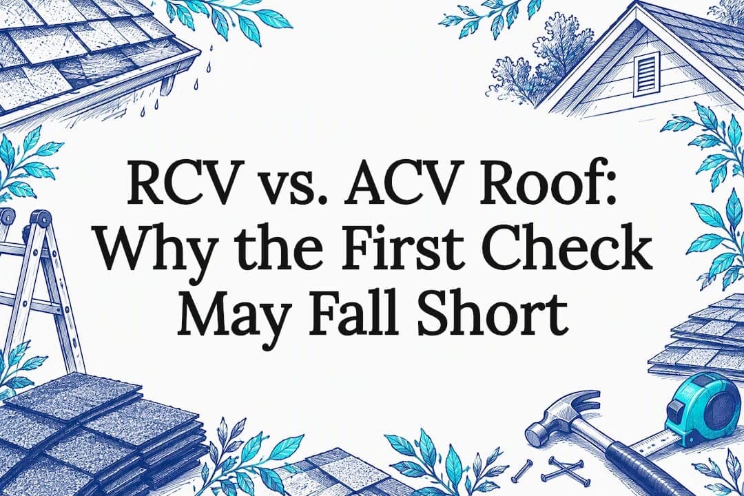 RCV vs. ACV Roof: Why the First Check May Fall Short
