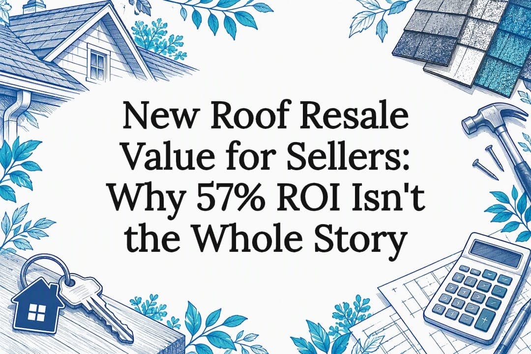 New Roof Resale Value for Sellers: Why 57% ROI Isn't the Whole Story